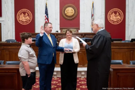 Stack Sworn In As Delegate